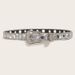 Rhinestone Belt Women's ins Style Thin Belt Decoration European and American Fashion Personality Sequin Jeans with All-match Design Sense_viptrois.com