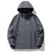 Men's Clothing Waterproof Windbreaker Jacket Outdoor Raincoat Hooded Hiking Coat With Multiple Pockets For Camping Travel Running_viptrois.com