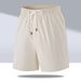 Men's Clothing Shorts Summer Style Trend Cool Thin Shorts Men's Large Size Straight Pants_viptrois.com