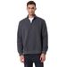 Men's Slim-Fit Zip-Up Sweatshirt - Minimalist Stand Collar Pullover With Hidden Pockets_viptrois.com