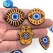 Fun Demon Eyes Cartoon Shoes Floral Shoe Clasp Personality Garden Shoe Accessories Decorative Clasp_viptrois.com