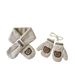 Children's bib glove set Baby cute velvet scarf Children's gloves thick bib_viptrois.com