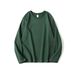 320g Heavyweight Xinjiang Cotton White Long Sleeve T-Shirt For Men Loose Thick Non-See-Through Inner Layer Base Shirt_viptrois.com
