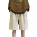 Men's Clothing Waffle casual quick drying shorts men's summer loose large size straight fat men's trendy five point pants sports pants_viptrois.com