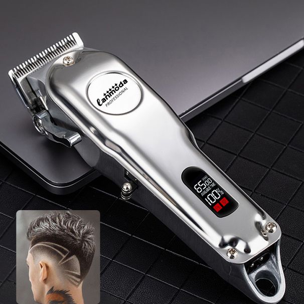 All Metal Hair Trimmer hine Beard Clipper Electric Shaver for Men High Power Professional Cutter For Hairdresser Barber_viptrois.com