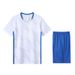 New Football Suit Children's Wear Adult Men's And Women's Two Piece Sportswear Summer Short Sleeve Set Rest_viptrois.com