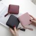 Women's Wallet & Card Cases Short Wallet Female Square Zipper Tassel Small Wallet Simple Fashion Coin Purse Female_viptrois.com