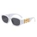 Fashion Trend Polygonal Personalized Glasses New Small Box Sunglasses Internet Celebrities Same Cat Eye Glasses_viptrois.com