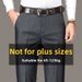 Men's Casual Quick Drying Thin Dress Pants Summer Loose Straight Leg Sports Business Formal Work Youth_viptrois.com