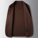 Men's Clothing Men's casual suit autumn and winter light luxury business single western single breasted knitted rocker suit jacket_viptrois.com