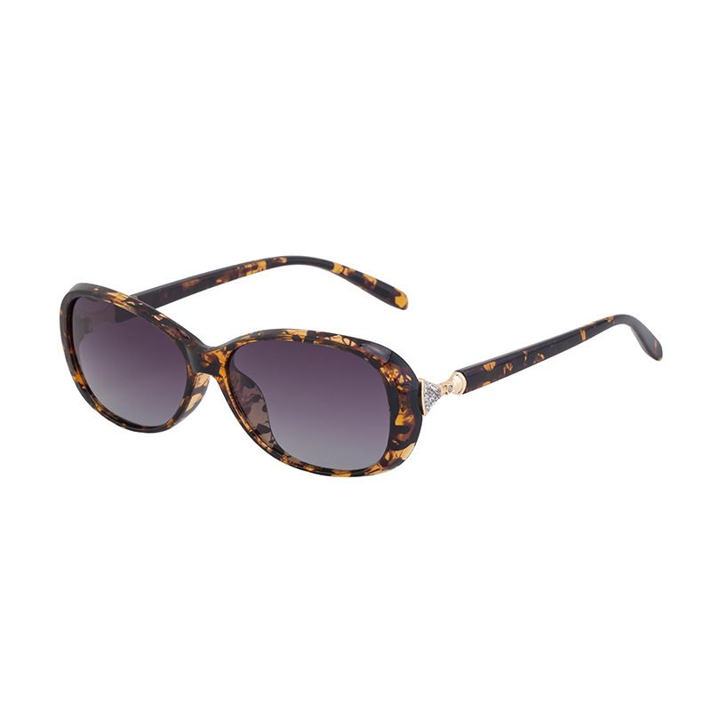 New Fashion Oval Small Frame Polarized Sunglasses Women's High End Sunglasses Women's Trendy Mirror Frames_viptrois.com