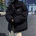 Hooded For Winter Loose Thickened Cotton Coat Trendy Brand Couple Student Puffer Jacket Warm Outerwear Plus Size Men_viptrois.com