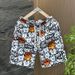 Men's Clothing Plus Size Couple Shorts Summer Beach Pants Casual Running Sports Shorts Men 5 Points Straight Pants Trendy Men_viptrois.com