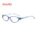 New Floral Pattern Elegant Warm Oval Soothing Anti Fatigue Reading Glasses_viptrois.com