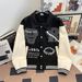 Men's Clothing Hip-Hop Heavyweight Embroidered Baseball Jacket - Retro Collar, Color Blocking, Streetwear Fashion (Black/Yellow, Sizes M-XXL)_viptrois.com
