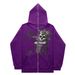 2024 Dark Butterfly Unisex Hoodie Gothic Couple Harajuku Oversized Zipper Sweatshirt_viptrois.com