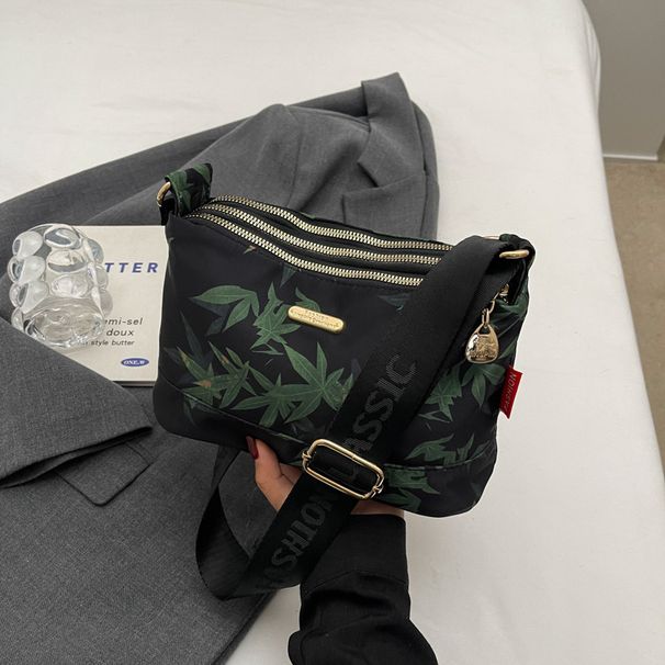 Women’s Bags New Silk Mom Bag Middle Aged Shoulder Bag Mother In Law Fashion Multi Layer Atmospheric Canvas Bag Female Crossbody Bag_viptrois.com