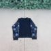 Men's Clothing Personality Dark Print Round Neck Sweatshirt Long Sleeve Pullover T Shirt Retro Jacket Street Fashion European And American_viptrois.com