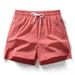 Men's sports shorts new summer thin ice silk quick-drying running three-point fitness trend breathable loose hot pants_viptrois.com