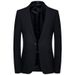 Men's Clothing Lasbot spring and autumn suits for men, single button slit slim fit small suits,style suits, casual single suit jackets_viptrois.com