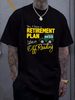 Retirement Plan Off Roading 4X4 Road Funny Mens Cotton T-Shirt Tee Top Soft Top For Everyday Wear Homme Unisex Stretched Stylish Streetwear_viptrois.com