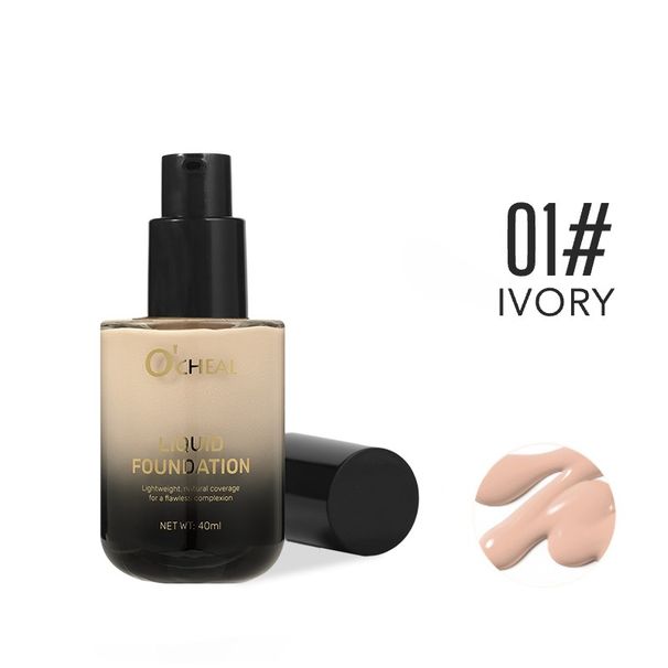 OCHEAL Temperature Change Foundation 40ml No Makeup Removal Concealer Moisturizing Clear Milk Pre-Makeup Isolator_viptrois.com