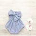 Ins Hot Children's Clothing Factory Direct Sales Foreign Trade Export Tube Top Knotted Romper_viptrois.com