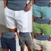 Men's Clothing Men's Linen Slant Pocket Solid Color Comfortable And Breathable Sports Outdoor Daily Shorts_viptrois.com