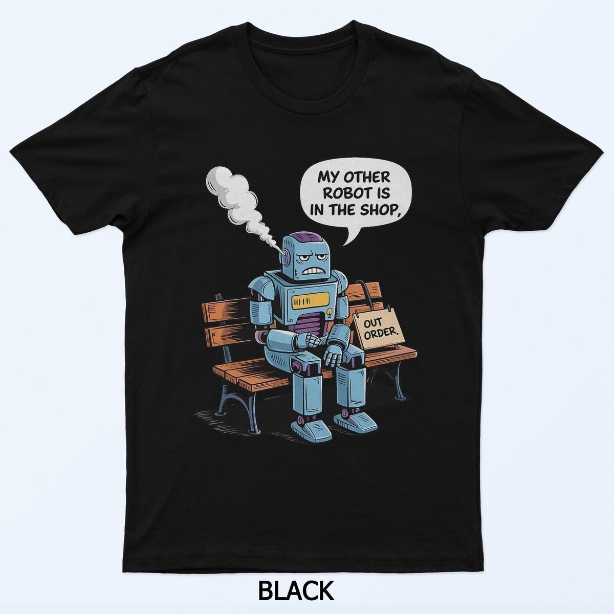 Robot Building Humor For Programmers And Circuit Enthusiasts T-Shirt Mens Womens Tees Top_viptrois.com