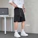 Men's Breathable Cargo Shorts With Cooling Eyelets - Lightweight Quick-Dry Polyester, Relaxed Fit For Summer Outdoor Activities_viptrois.com