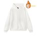 Hooded Sweatshirt New Trendy Brand Heavyweight 460G Solid Color Cordless Fleece Lined Thickened Jacket Men Autumn Winter_viptrois.com