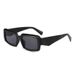 Square Small Frame Fashion Sunglasses Sunglasses For Women High End Sense Ins Travel Sun Protection Personality Sunglasses_viptrois.com