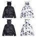 Men's Clothing Club American Street Masked Collar Solid Color Hooded Cotton Jacket Men's Winter Thickened Cotton Jacket Couple_viptrois.com