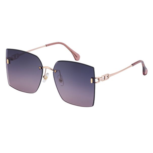 New Fashion Frameless Nylon Sunglasses For Women High End Outdoor Street Photography Sunglasses For Women_viptrois.com