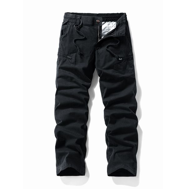 Men's Tactical Cargo Pants - Cotton Workwear Pants With Multiple Pockets, Durable & Comfortable For Outdoor, Casual, And Urban Wear_viptrois.com