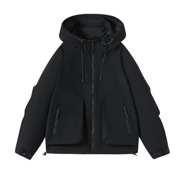 Men's Clothing Men's Spring And Autumn Waterproof Jackets In Stock 2025 New Men's And Women's Same Style Trendy Hooded Jackets For Men_viptrois.com