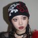 Halloween Women's Hats New Dark Series Punk Skull Knitted Hat For Men And Women Warm Hip Hop Street Fashion Pullover Hat_viptrois.com