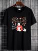 Havanese Christmas Reindeer Dog Unisex T-shirt Soft Homme Streetwear Top For Everyday Wear Comfortable Designer Clothes Stylish Slightly Versatile_viptrois.com