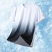 Men's Clothing Ice Silk Quick Drying Sports Round Neck Short Sleeved Large Size Gradient Camouflage Print Short Sleeved_viptrois.com