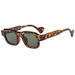 Retro small square frame simple sunglasses for women ins niche light luxury glasses fashion street shooting sun protection sunglasses trend_viptrois.com