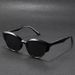 New Cat Eye Insert Street Sunglasses Trend Fashion Sunglasses Plain Rice Nail Glasses T1364_viptrois.com