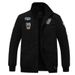Men's Clothing Men's Vintage Work Jacket With Stand Collar & Embroidery - Lightweight & Heavyweight Options In Black, Khaki, Army Green_viptrois.com