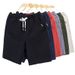 Men's Clothing Men's Pants Summer Cotton And Linen Casual Shorts Youth Foreign Trade Southeast Asia Men's All Match Running Sports Shorts_viptrois.com