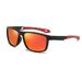 Men's Polarized Sunglasses Black Full Frame Riding Driving Mirror Fishing Glasses HD Sports Square Frame PC Sunglasses Bright_viptrois.com