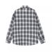 Men's Clothing Street Rock Character Print Plaid Long Sleeved Shirt Spring And Autumn New Retro Casual Versatile Shirt Jacket_viptrois.com