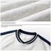 Pure Pure American Heavyweight Baseball Collar Sweatshirt Men's Spring Color Block V-Neck Base Shirt Sports Cleanfit Jacket_viptrois.com