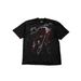 Men's Heavyweight Pure Cotton T-Shirt Oversized Dark Punk Style Printed Retro Loose Short Sleeved Top For Y2K Fashion_viptrois.com