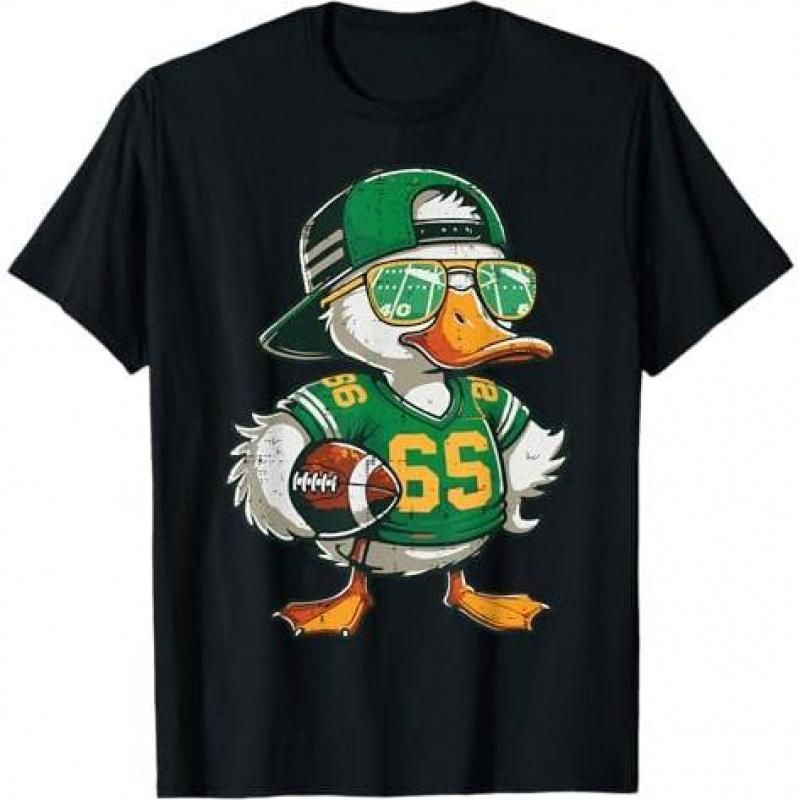 Camiseta Con Gráfico Fútbol Los Ducks Oregon Y Logotipo Del Equipo Niños, Camiseta Deportiva Que Absorbe La Humedad Para_viptrois.com