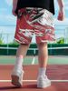 Unbeatable Quality American Men's Street Versatile Wave Printed Trendy Brand Fitness Running Sports Basketball Shorts, Shorts_viptrois.com