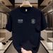 Summer Trendy Street Style Loose Round Neck Top Heavy Cotton Short Sleeve T-Shirt Handsome Style For Young Men And Women_viptrois.com